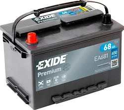 Автомобильный аккумулятор Exide Premium EA681 (68Ah)