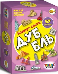 Карточная настольная игра Topgame ДуББль Вокруг света 01708
