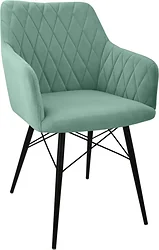 Гальваник Диаманте Люкс (эмаль черный муар/Catania Aquamarine)