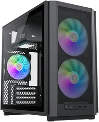 Корпус для компьютера GameMax F36 BK (черный) Корпус для компьютера GameMax F36 BK (черный)