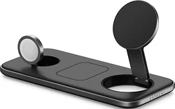 Зарядная станция Satechi Qi2 Trio Wireless Charging Pad