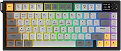 Клавиатура Ajazz AF82 black/gray/yellow