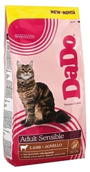 DaDo (2 кг) Для кошек с чувствительным пищеварением с ягненком