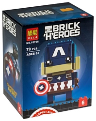 BELA (Lari) Brick Heroes 10766 Капитан Америка