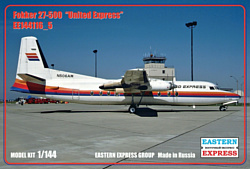 Eastern Express Пассажирский самолет Fokker F-27-500 United Express EE144116-5
