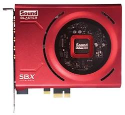 Внутренняя звуковая карта Creative Sound Blaster Z SE Внутренняя звуковая карта Creative Sound Blaster Z SE
