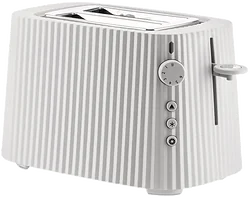 Тостер Alessi Plisse MDL08W (белый) Тостер Alessi Plisse MDL08W (белый)