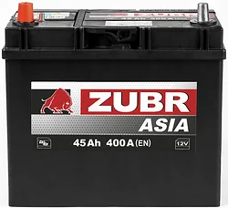 Автомобильный аккумулятор Zubr Ultra Asia R+ (45Ah)