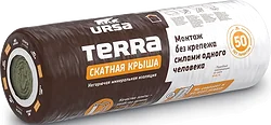 Теплоизоляция URSA Terra 35 QN Скатная крыша 150 мм 4.25 кв.м.