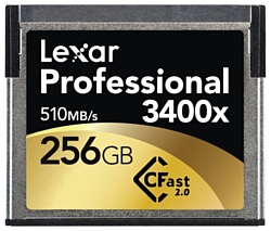 Lexar Professional 3400x CFast 2.0 256GB