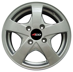 4Go P-544 6x15/4x114.3 D67.1 ET44 Silver