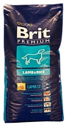 Brit Premium Lamb & Rice (18 кг)