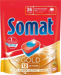 Таблетки для посудомоечных машин Somat Gold 36 шт