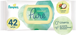 Pampers Pure Protection Coconut, 42 шт