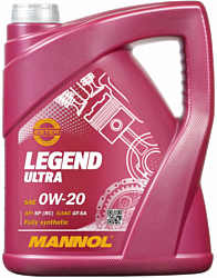 Моторное масло Mannol Legend Ultra 0W-20 5л