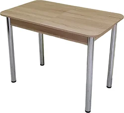 Кухонный стол СВД Юнио 110x70 010.Д2.Х (дуб сонома)