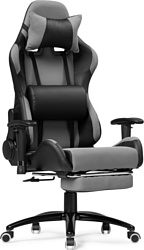 Кресло Woodville Tesor (черный/серый)