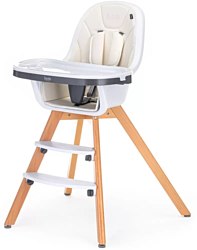 Стульчик трансформер Nuovita Gourmet (молочный, деревянный)