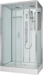 Душевая кабина Niagara NG-6012-01GQL 120x80x210 (прозрачное стекло) Душевая кабина Niagara NG-6012-01GQL 120x80x210 (прозрачное стекло)