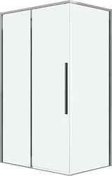 Душевой уголок Grossman Galaxy 130х100х195 120.K33.01.1310.10.00 (хром/прозрачное стекло)