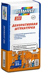 Штукатурка Diamant 200 (25 кг, серый)