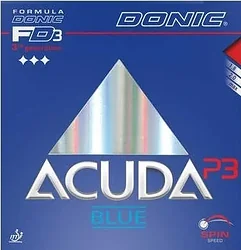 Ракетка для настольного тенниса Donic Acuda Blue P3 (max, черный)