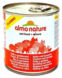 Almo Nature Classic Adult Cat Chicken and Shrimps (0.28 кг) 6 шт.
