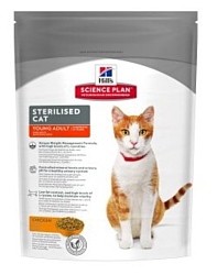 Hill's Science Plan Feline Sterilised Cat Young Adult Chicken (0.3 кг)