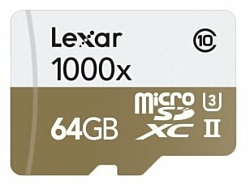 Lexar LSDMI64GCBEU1000R microSDXC 64GB (с кардридером)