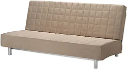 Прямой диван Ikea Бединге 193.091.22 (без ящика, шифтебу бежевый)