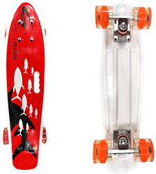 Display Penny Board LED Shark