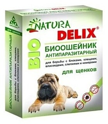 Бионикс ошейник от блох и клещей Natura Delix Bio для щенков