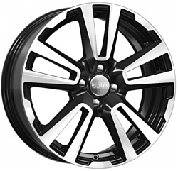 K&K КС874 6.5x17/4x100 D60.1 ET43 Алмаз черный