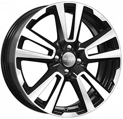 Колесный диск K&K КС874 6.5x17/4x100 D60.1 ET43 Алмаз черный