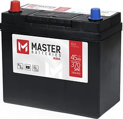 Автомобильный аккумулятор Master Batteries Asia L+ (45Ah) Автомобильный аккумулятор Master Batteries Asia L+ (45Ah)