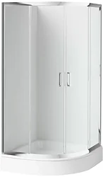 Душевой уголок Deante Funkia 80x80 KYP 052K (хром/прозрачное)