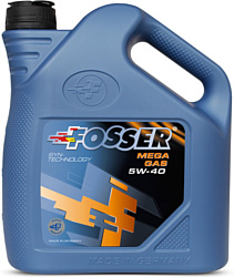 Моторное масло Fosser Mega Gas 5W-40 1л