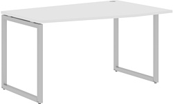 Стол для работы Skyland Xten-Q XQCT 149(R) (белый/алюминий)