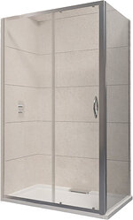 RGW PA-76 35087678-11 170x80 (хром/прозрачное стекло)