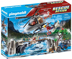 Playmobil PM70663 Спасение вертолета в каньоне