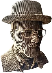 Сборная модель QBRIX Учитель химии 3D 20039