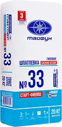 Шпатлевка Тайфун Мастер №33 20 кг