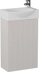 Тумба под умывальник Lauter Из искусственного мрамора Amelia 40 (кашемир п/мат)