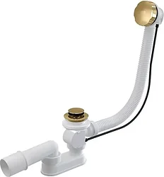 Слив-перелив VEGA V55R 60см золото матовое