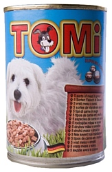 ToMi (0.4 кг) 1 шт. Консервы для собак 5 видов мяса