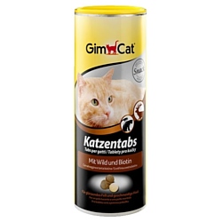 GimCat Katzentabs с дичью