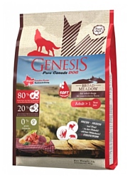 Genesis Broad Meadow Adult с говядиной, мясом косули и дикого кабана