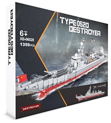 Город Игр BrickBattle XB-06028 Эскадренный миноносец Type 052D