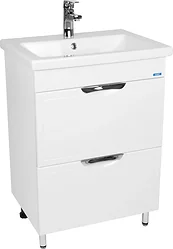 Тумба под умывальник Viant  Лима Como 60 VLIM60CO-T2Y+S-UM-COM60/1-w