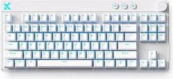 Клавиатура MCHOSE Mix 87 Hall Effect White Apollo Magnetic Switch